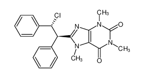 8-((1R,2R)-2-chloro-1,2-diphenylethyl)-1,3,7-trimethyl-3,7-dihydro-1H-purine-2,6-dione CAS:99765-09-0 manufacturer & supplier