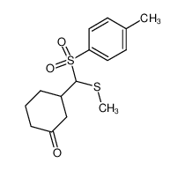 3-[Methylsulfanyl-(toluene-4-sulfonyl)-methyl]-cyclohexanone CAS:99765-63-6 manufacturer & supplier