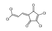 1,2-Dichlor-4-(3,3-dichlor-allyliden)-cyclopenten-(1)-dion-(3,5) CAS:99767-37-0 manufacturer & supplier