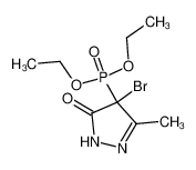 (4-bromo-3-methyl-5-oxo-4,5-dihydro-1H-pyrazol-4-yl)-phosphonic acid diethyl ester CAS:99768-98-6 manufacturer & supplier