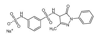 sodium (3-(N-(3-methyl-5-oxo-1-phenyl-4,5-dihydro-1H-pyrazol-4-yl)sulfamoyl)phenyl)sulfamate CAS:99776-19-9 manufacturer & supplier