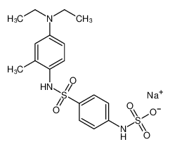 sodium (4-(N-(4-(diethylamino)-2-methylphenyl)sulfamoyl)phenyl)sulfamate CAS:99776-23-5 manufacturer & supplier