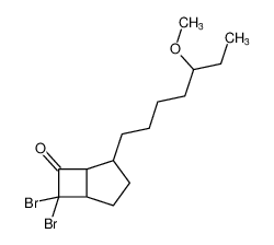 Bicyclo[3.2.0]heptan-6-one, 7,7-dibromo-4-(5-methoxyheptyl)- CAS:99778-79-7 manufacturer & supplier