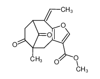 4,5,7,8-tetrahydro-6,10-dioxo-5-methyl-9-ethylidenebicyclo(4.2.1)nonano(3,4-b)furan-3-carboxylic acid methyl ester CAS:99783-51-4 manufacturer & supplier