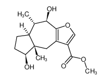 4,4a,5,6,7,7aα,8,9-octahydro-5β,9β-dihydroxy-4aβ,8α-dimethylazuleno(6,5-b)furan-3-carboxylic acid methyl ester CAS:99783-64-9 manufacturer & supplier