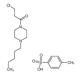 N-Pentyl-N'-3-chlorpropionylpiperazin*p-Toluolsulfonat CAS:99785-76-9 manufacturer & supplier