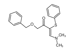 1-Benzyloxy-4-dimethylamino-3-phenylthio-3-buten-2-on CAS:99789-36-3 manufacturer & supplier