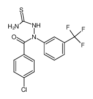 2-(4-chlorobenzoyl)-2-(3-(trifluoromethyl)phenyl)hydrazine-1-carbothioamide CAS:99794-03-3 manufacturer & supplier