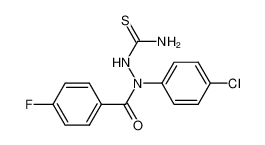 2-(4-chlorophenyl)-2-(4-fluorobenzoyl)hydrazine-1-carbothioamide CAS:99794-05-5 manufacturer & supplier