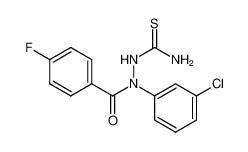 2-(3-chlorophenyl)-2-(4-fluorobenzoyl)hydrazine-1-carbothioamide CAS:99794-14-6 manufacturer & supplier