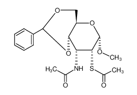 Methyl-3-acetamino-2-acetylthio-4,6-O-benzyliden-2,3-didesoxy-α,D-allopyranosid CAS:99800-42-7 manufacturer & supplier