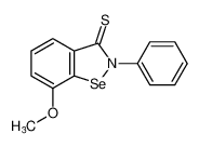 1,2-Benzisoselenazole-3(2H)-thione, 7-methoxy-2-phenyl- CAS:99804-03-2 manufacturer & supplier