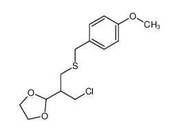 1-chloro-2-(1,3-dioxolan-2-yl)-3-((p-methoxybenzyl)thio)propane CAS:99810-19-2 manufacturer & supplier