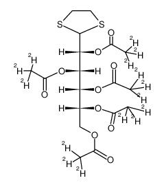 D-Glucose-ethylenmercaptal-penta-(2H(3))acetat CAS:99813-97-5 manufacturer & supplier