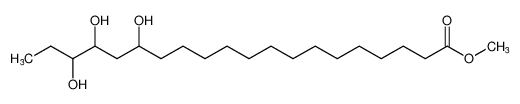 Eicosanoic acid, 15,17,18-trihydroxy-, methyl ester CAS:99824-28-9 manufacturer & supplier