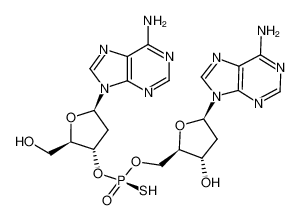 (R)-Thiophosphoric acid O-[(2R,3S,5R)-5-(6-amino-purin-9-yl)-2-hydroxymethyl-tetrahydro-furan-3-yl] ester O'-[(2R,3S,5R)-5-(6-amino-purin-9-yl)-3-hydroxy-tetrahydro-furan-2-ylmethyl] ester CAS:99824-85-8 manufacturer & supplier