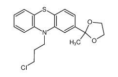 10-(3-chloro-propyl)-2-(2-methyl-[1,3]dioxolan-2-yl)-10H-phenothiazine CAS:99830-15-6 manufacturer & supplier