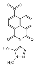 2-(5-Amino-1-methyl-4-pyrazolyl)-7-nitrobenzo(d,e)isoquinoline-1,3-(1H,3H)dione CAS:99833-46-2 manufacturer & supplier