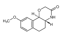 (4aR,10bR)-9-methoxy-4a,5,6,10b-tetrahydro-2H-naphtho[1,2-b][1,4]oxazin-3(4H)-one CAS:99833-90-6 manufacturer & supplier