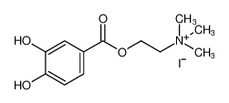 Ethanaminium, 2-[(3,4-dihydroxybenzoyl)oxy]-N,N,N-trimethyl-, iodide CAS:99834-59-0 manufacturer & supplier