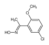 5-Chlor-2-methoxy-acetophenon-oxim CAS:99838-96-7 manufacturer & supplier