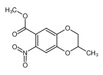 2-methyl-7-nitro-2,3-dihydro-benzo[1,4]dioxin-6-carboxylic acid methyl ester CAS:99843-77-3 manufacturer & supplier