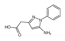 2-(5-amino-1-phenyl-1H-pyrazol-3-yl)acetic acid CAS:99844-21-0 manufacturer & supplier