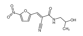 (+-)-2-cyano-3t-(5-nitro-[2]furyl)-acrylic acid-(2-hydroxy-propylamide) CAS:99844-77-6 manufacturer & supplier