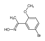 2-Methoxy-5-brom-acetophenon-oxim CAS:99847-73-1 manufacturer & supplier