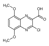 3-chloro-5,8-dimethoxy-quinoxaline-2-carboxylic acid CAS:99852-30-9 manufacturer & supplier