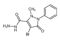 4-bromo-2-methyl-5-oxo-1-phenyl-2,5-dihydro-1H-pyrazole-3-carboxylic acid hydrazide CAS:99853-13-1 manufacturer & supplier