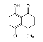 5-chloro-8-hydroxy-4-methyl-3,4-dihydro-2H-naphthalen-1-one CAS:99854-03-2 manufacturer & supplier