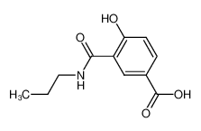 3-N-Proypl-carbamoyl-4-hydroxy-benzoesaeure CAS:99856-14-1 manufacturer & supplier