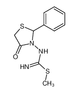 S-methyl-N-(4-oxo-2-phenyl-thiazolidin-3-yl)-isothiourea CAS:99857-14-4 manufacturer & supplier