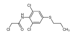 chloro-acetic acid-(2,6-dichloro-4-propylsulfanyl-anilide) CAS:99860-85-2 manufacturer & supplier