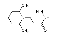 3-(2,6-dimethylpiperidin-1-yl)propanehydrazide CAS:99864-07-0 manufacturer & supplier