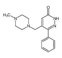 5-(4-Methyl-piperazin-1-ylmethyl)-6-phenyl-2H-pyridazin-3-one CAS:99877-25-5 manufacturer & supplier