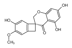 (R)-4',5,7-trihydroxy-3'-methoxyspiro{2H-1-benzopyran-3(4H)-9-bicyclo[4.2.0]octa-[1,3,5]-triene}-4-one CAS:99877-68-6 manufacturer & supplier