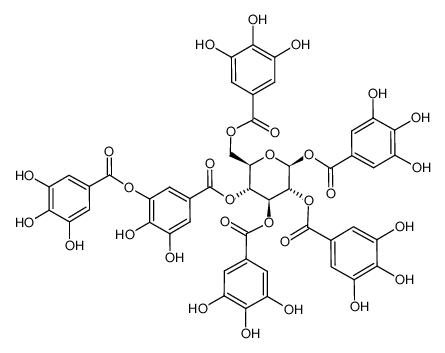 4-O-digalloyl-1,2,3,6-tetra-O-galloyl-β-D-glucose CAS:99877-83-5 manufacturer & supplier