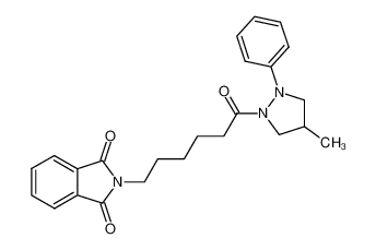 2-[6-(4-Methyl-2-phenyl-pyrazolidin-1-yl)-6-oxo-hexyl]-isoindole-1,3-dione CAS:99878-89-4 manufacturer & supplier