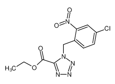 ethyl 1-(4-chloro-2-nitrobenzyl)-5-tetrazolecarboxylate CAS:99893-09-1 manufacturer & supplier