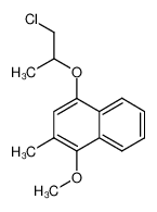 4-(1-Chlor-2-propoxy)-1-methoxy-2-methylnaphthalin CAS:99894-05-0 manufacturer & supplier