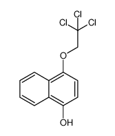 1-Naphthalenol, 4-(2,2,2-trichloroethoxy)- CAS:99894-07-2 manufacturer & supplier