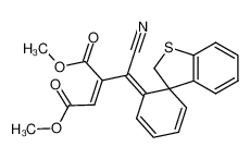 6-(1-cyano-2,3-bis(methoxycarbonyl)-2-propenylidene)-2,4-cyclohexadiene-1-spiro-3'-(2,3-dihydrobenzo(b)thiophene) CAS:99894-43-6 manufacturer & supplier