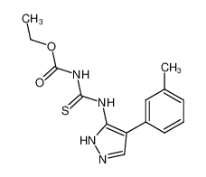 N-carbethoxy-N1-(4-m-tolylpyrazol-3-yl)thiourea CAS:99898-68-7 manufacturer & supplier