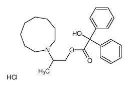 2-(azonan-1-ium-1-yl)propyl 2-hydroxy-2,2-diphenylacetate,chloride CAS:99901-11-8 manufacturer & supplier