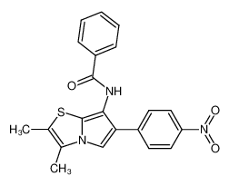 N-[2,3-dimethyl-6-(4-nitro-phenyl)-pyrrolo[2,1-b]thiazol-7-yl]-benzamide CAS:99905-61-0 manufacturer & supplier