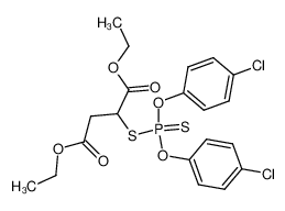 [bis-(4-chloro-phenoxy)-thiophosphorylsulfanyl]-succinic acid diethyl ester CAS:99905-92-7 manufacturer & supplier