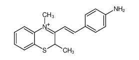 3-(4-Amino-styryl)-2,4-dimethyl-2H-benzo(b)-1,4-thiazinium CAS:99906-47-5 manufacturer & supplier