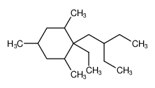 Cyclohexane, 1-ethyl-1-(2-ethylbutyl)-2,4,6-trimethyl- CAS:99916-78-6 manufacturer & supplier